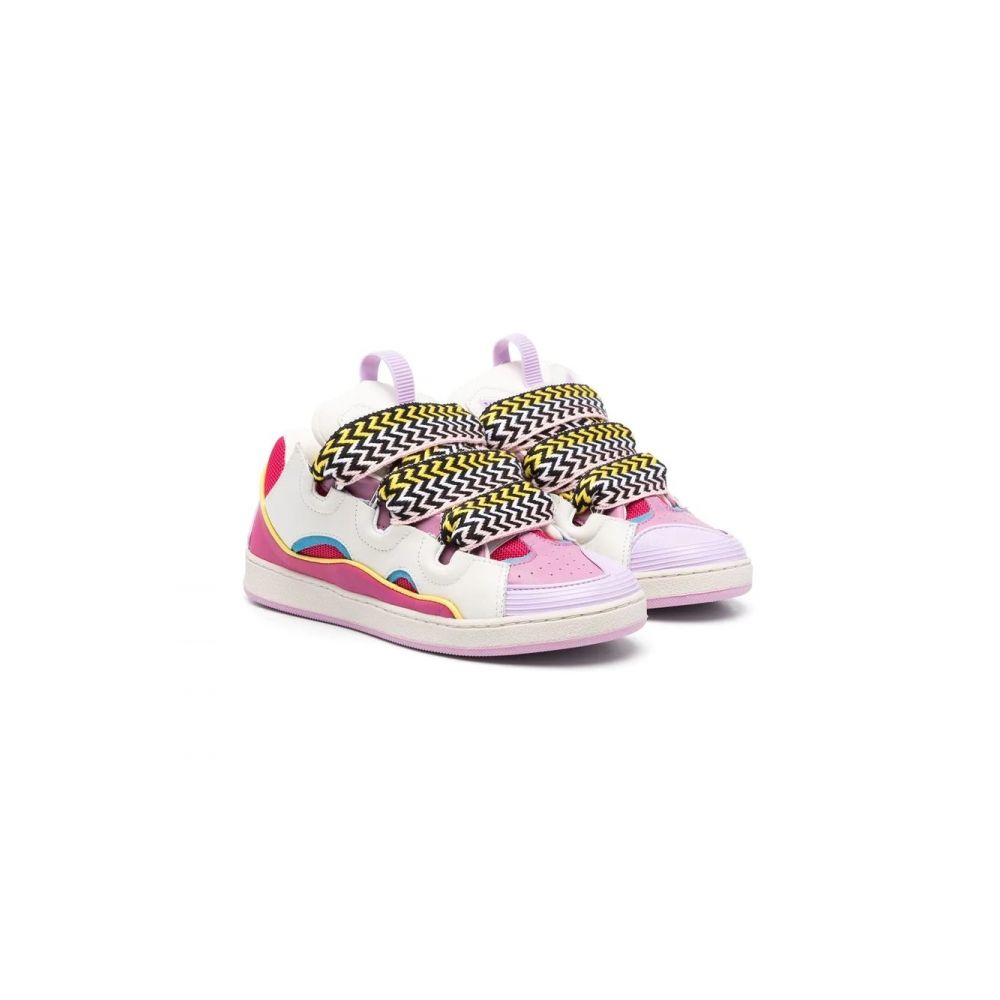 Lanvin Kids - colour-block sneakers