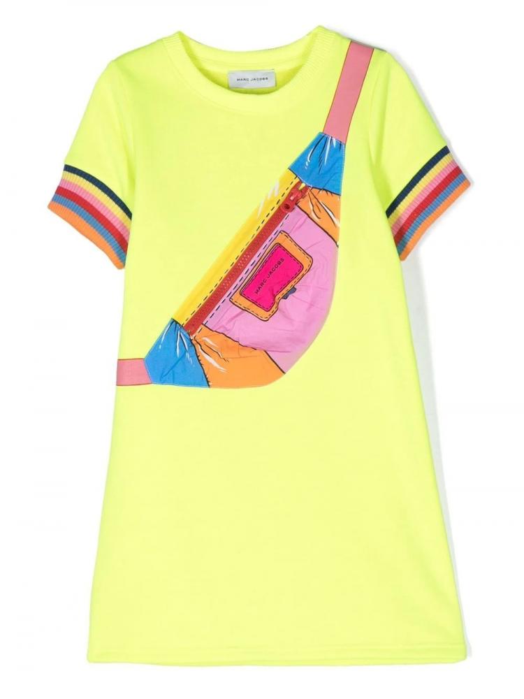 Marc Jacobs Kids - graphic-print short-sleeved T-shirt dress