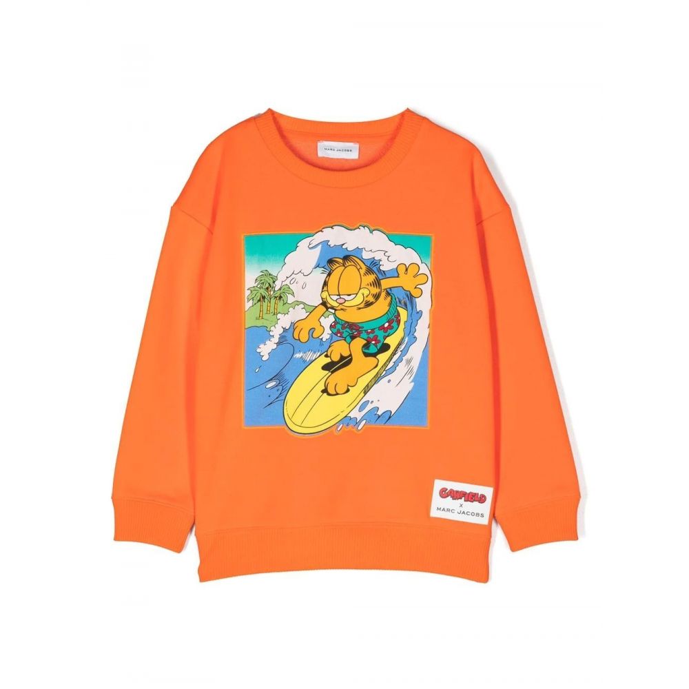 Marc Jacobs Kids - graphic-print crew-neck sweatshirt