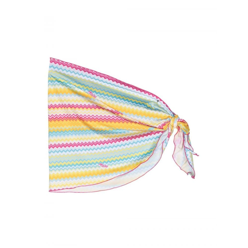 Missoni Kids - multicolour zigzag-print scarf