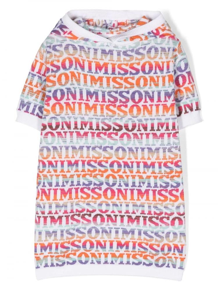 Missoni Kids - logo-print hooded dress