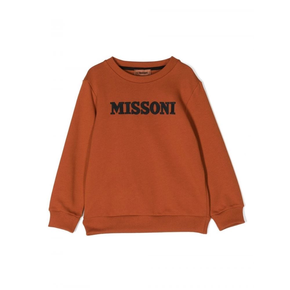Missoni Kids - logo-print long-sleeve sweatshirt