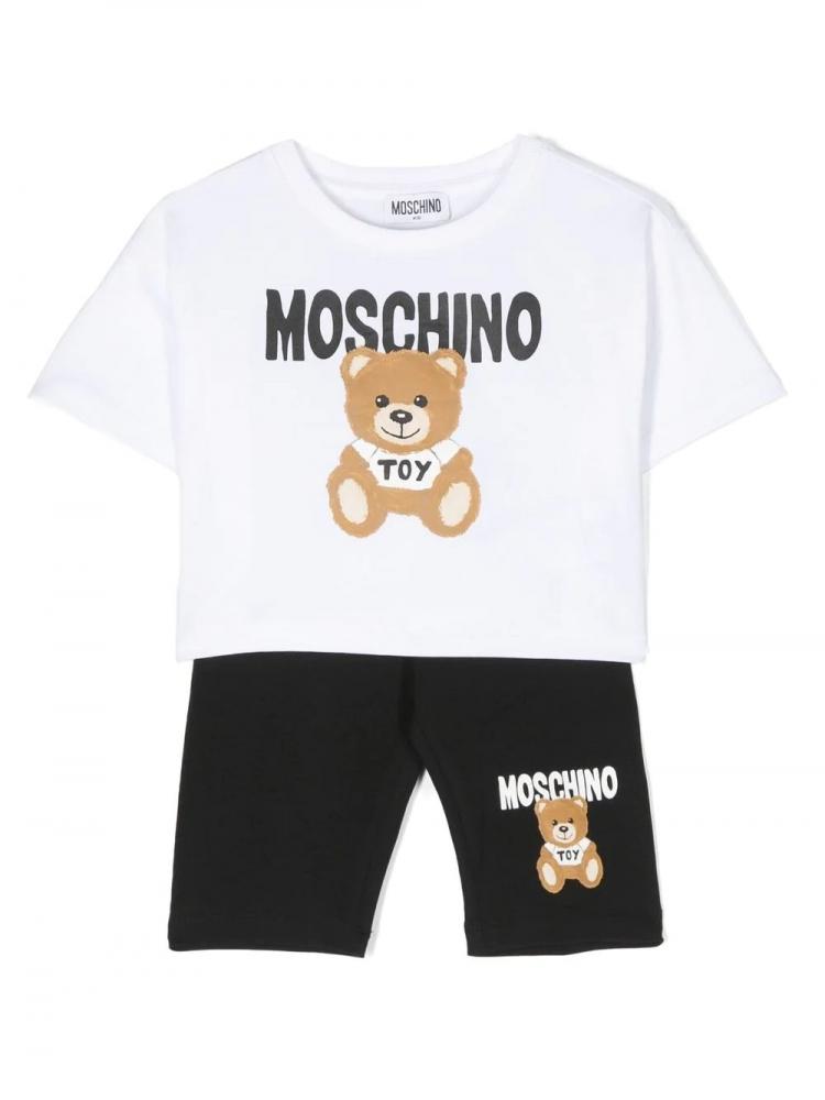 Moschino Kids - logo-print tracksuit set