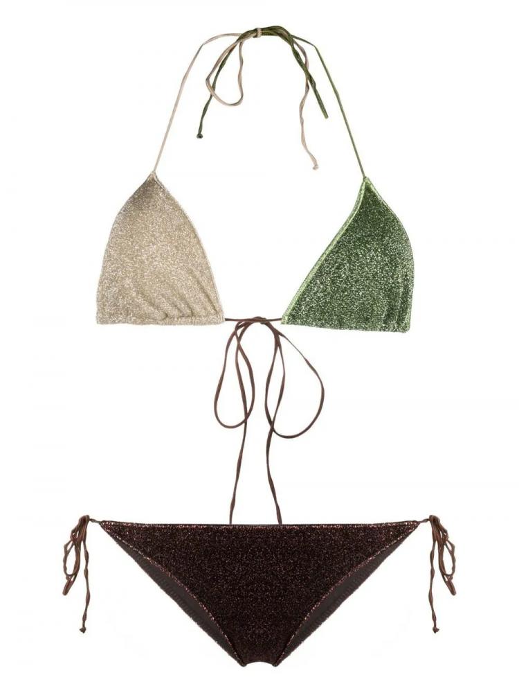 Oseree - metallic multicolour bikini