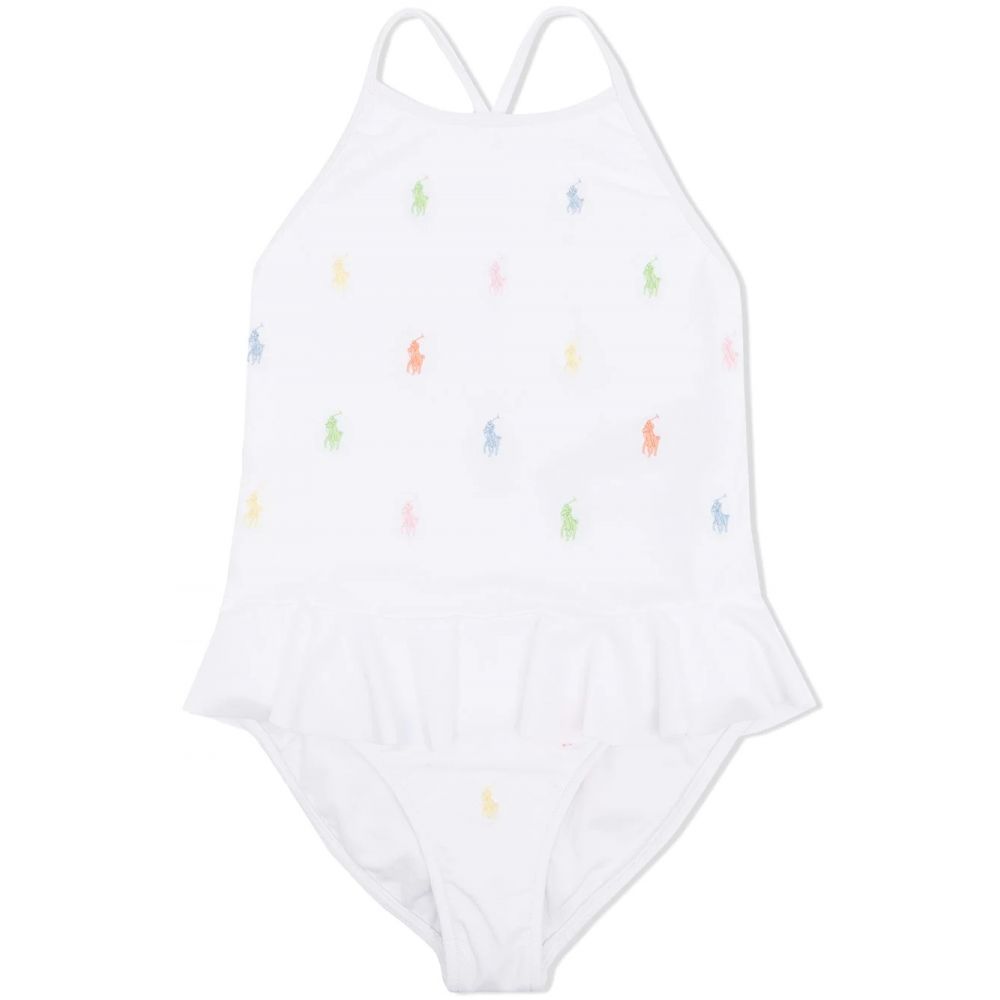 Polo Ralph Lauren Kids - Pony embroidered one-piece swimsuit