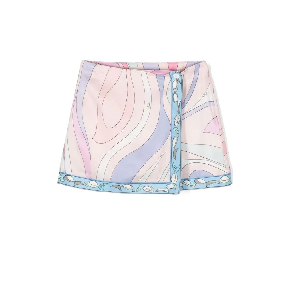 Pucci Kids - abstract pattern mini skirt
