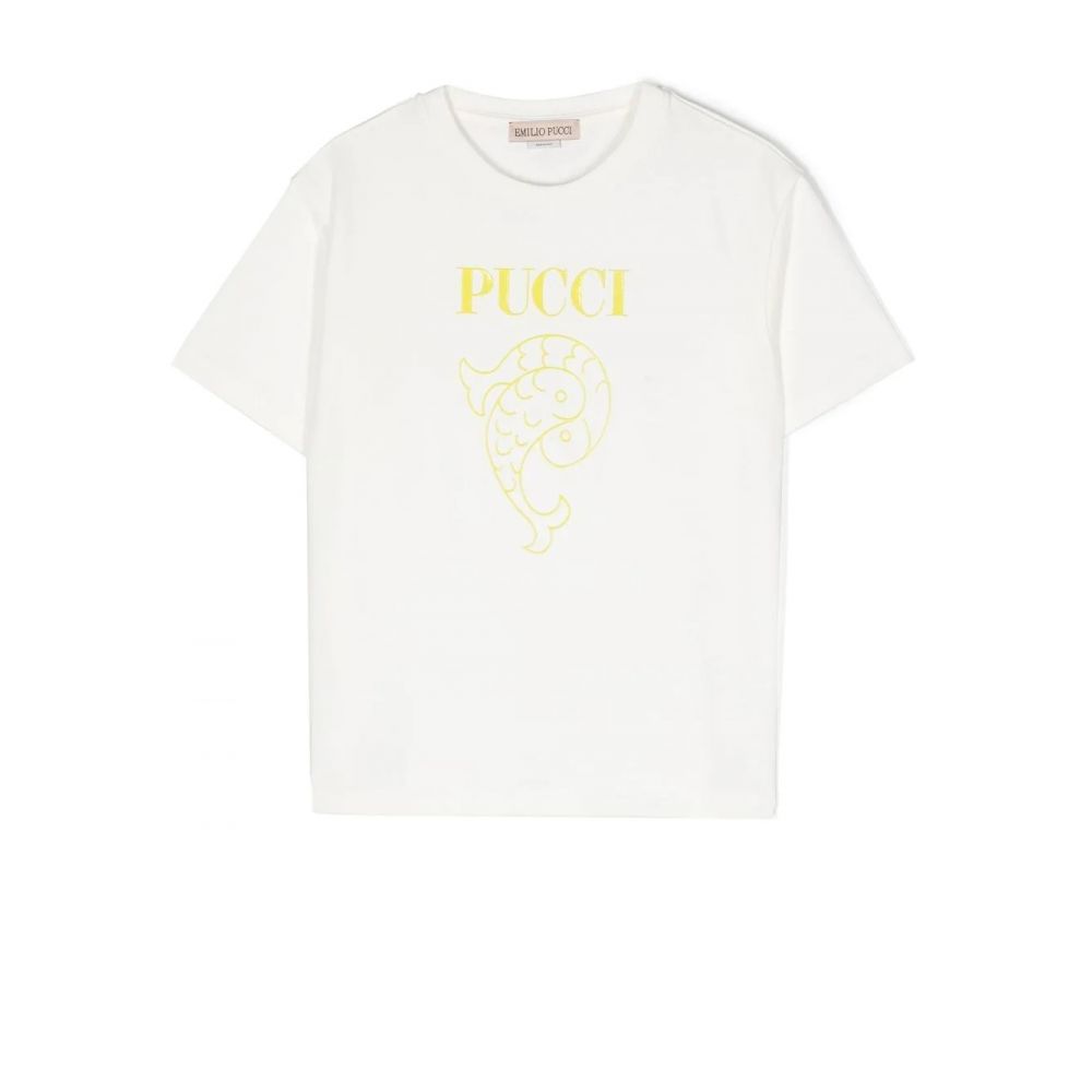 Pucci Kids - logo-print short-sleeve T-shirt