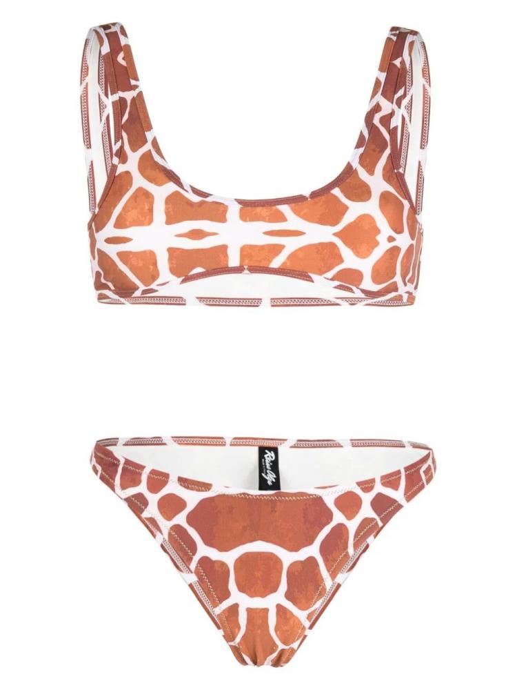 Reina Olga - Coolio giraffe-print bikini set