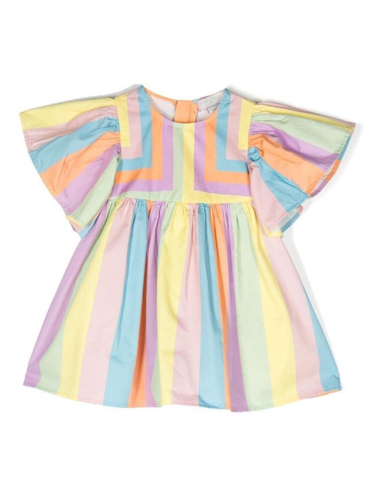 Stella McCartney Kids - striped midi dress