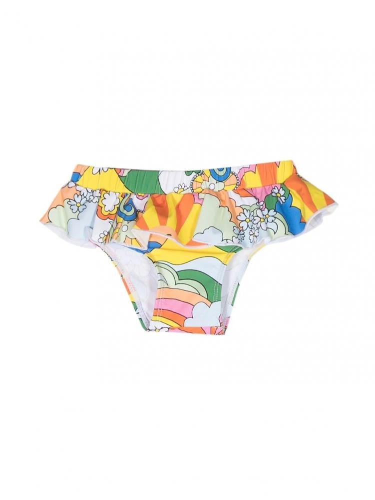 Stella McCartney Kids - pop art print bikini bottoms