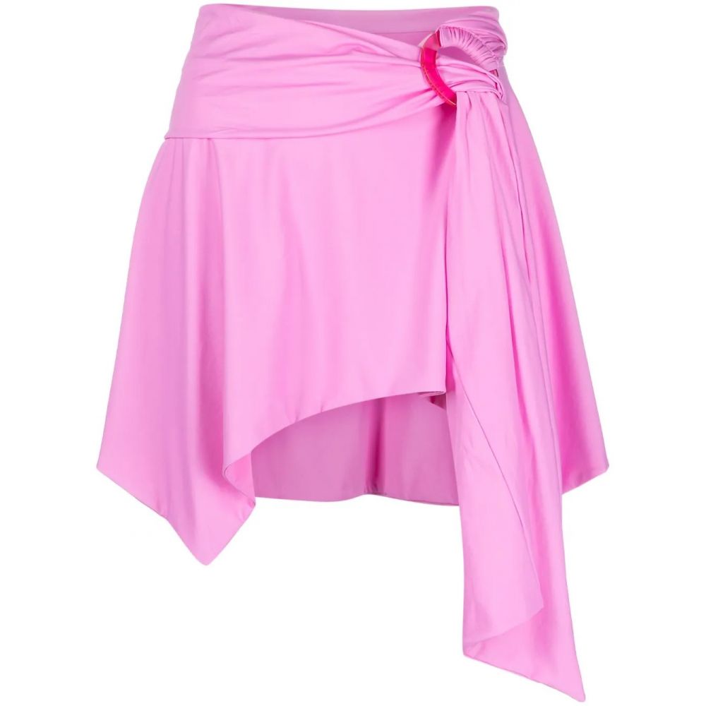 The Attico Beachwear - asymmetric mini skirt