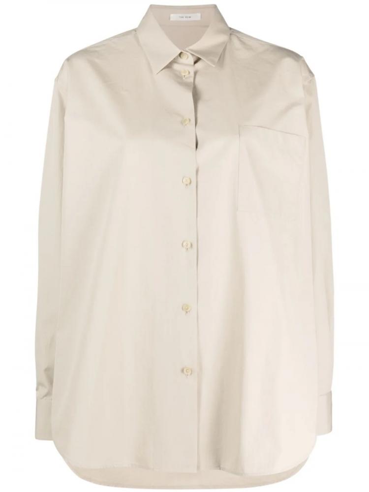 The Row - pocket cotton shirt