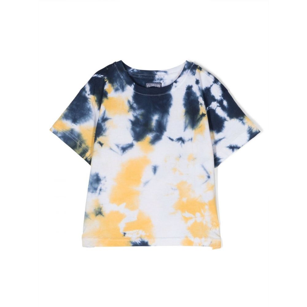 Vilebrequin Kids - tie-dye print cotton T-shirt