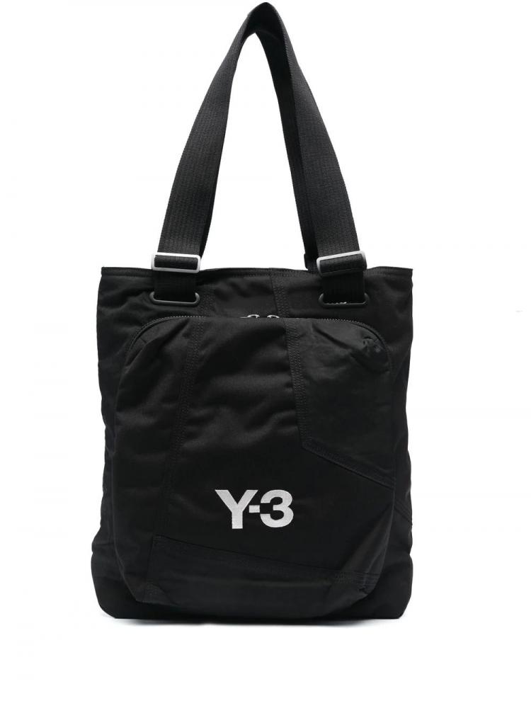 Y-3 - CL logo-print tote