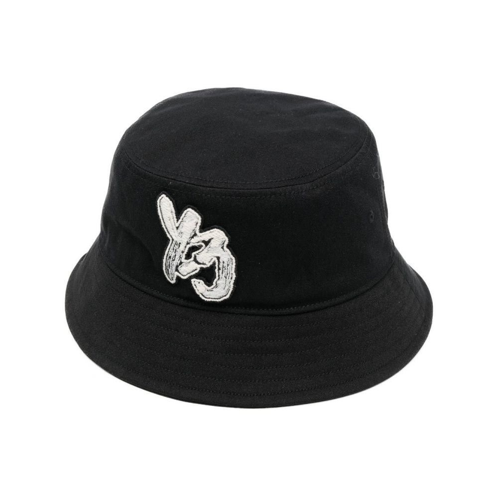 Y-3 - logo-patch bucket hat