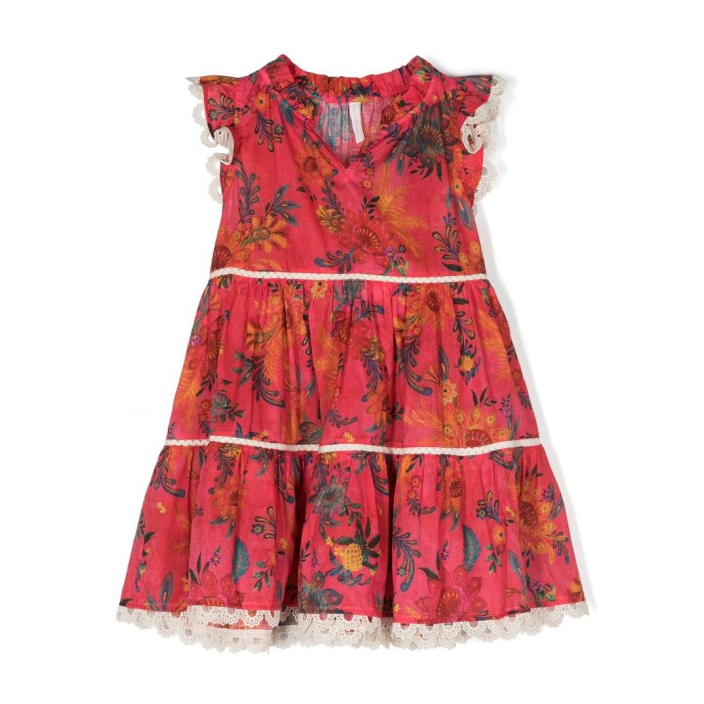 Zimmermann Kids - floral-print sleeveless dress