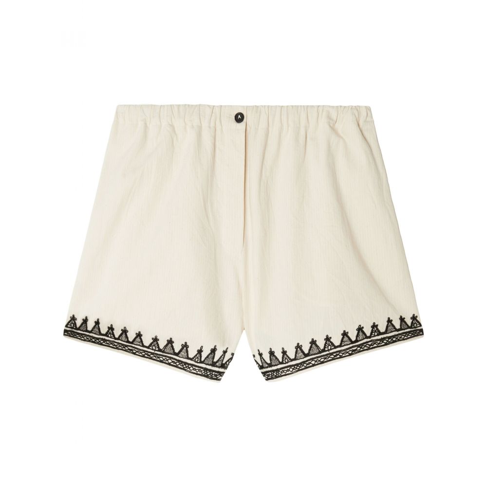 Alanui - Akasha cotton-blend shorts