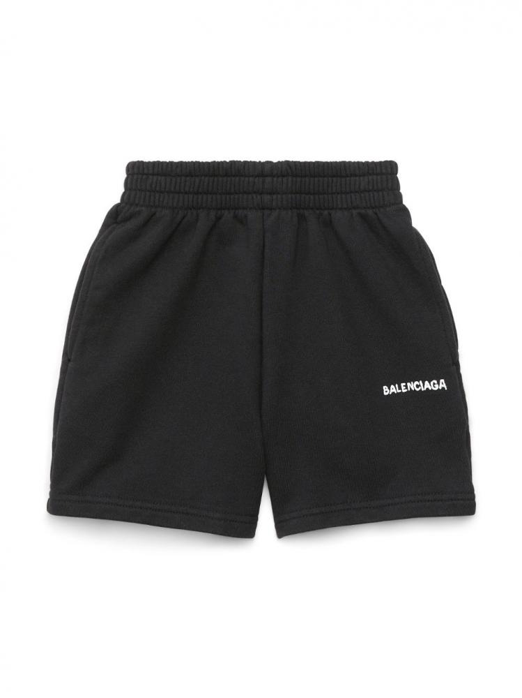 Balenciaga Kids - Balenciaga cotton shorts