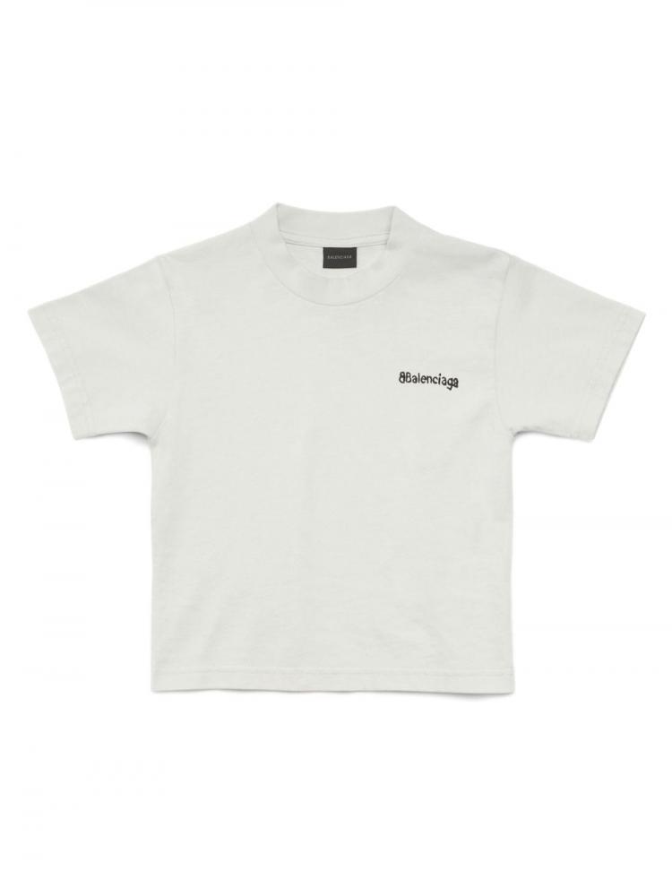 Balenciaga Kids - Logo-print T-shirt