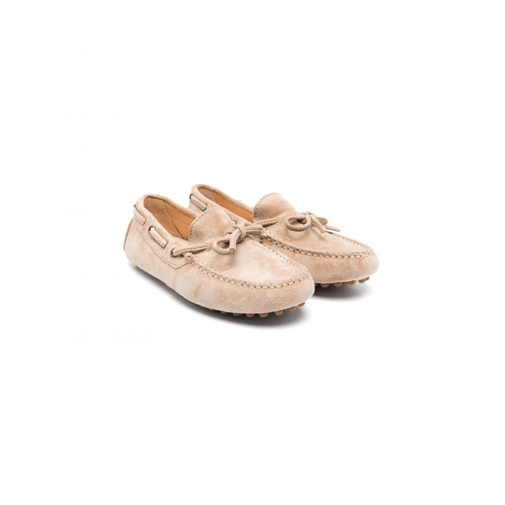 Brunello Cucinelli Kids - suede deck shoes