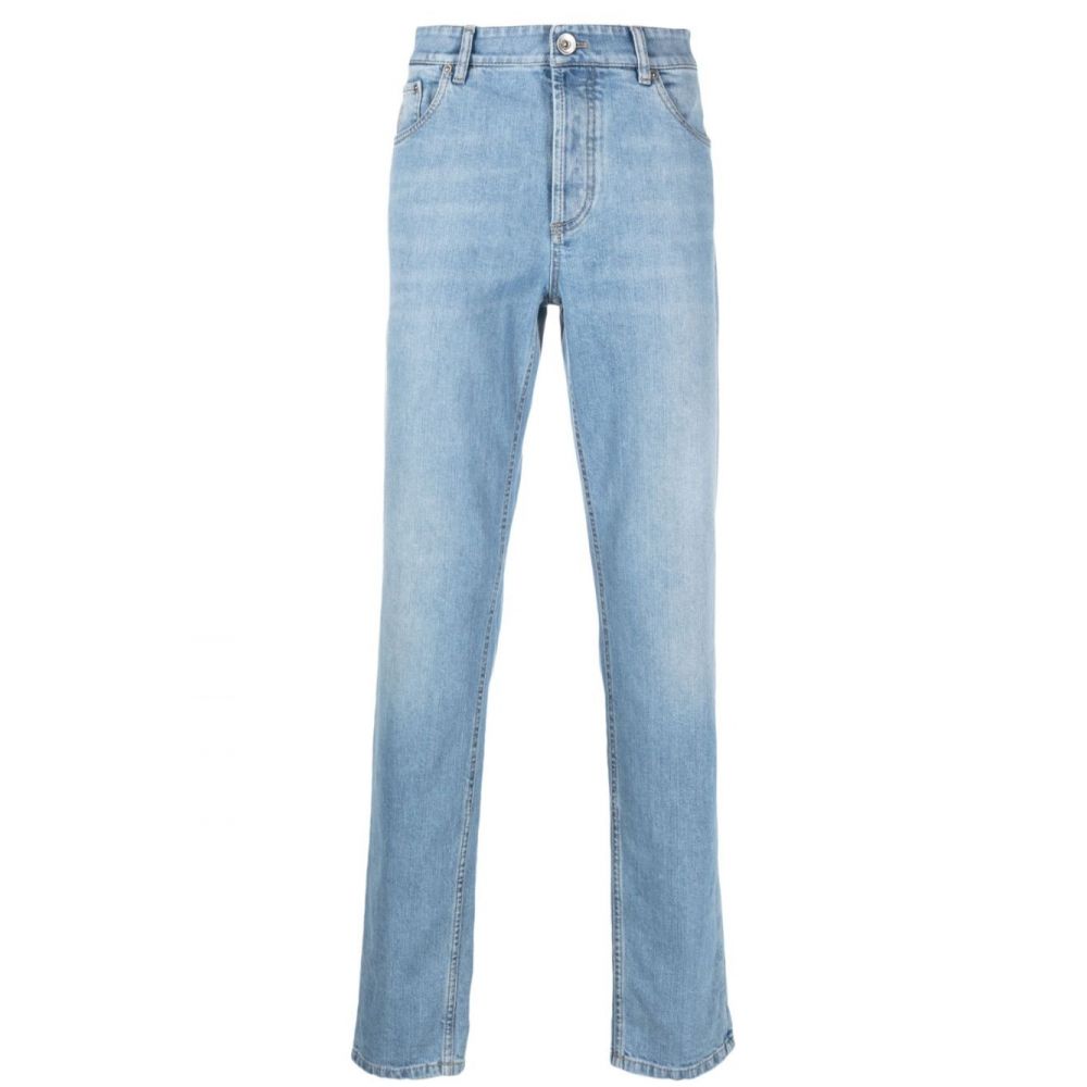 Brunello Cucinelli - mid-rise straight-leg jeans
