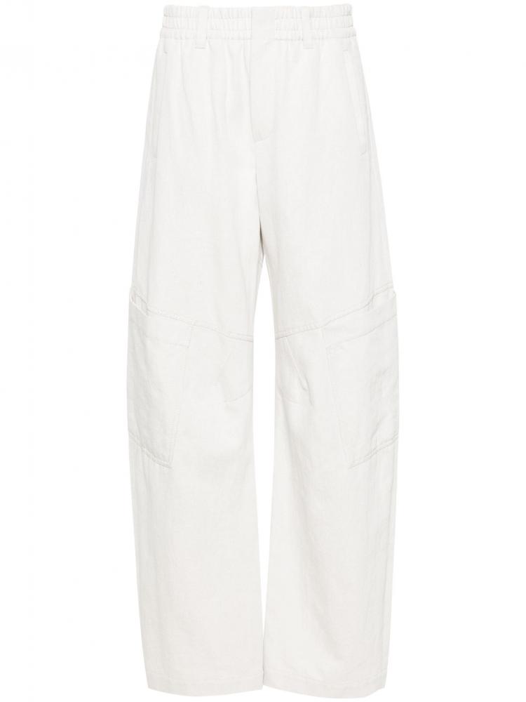 Brunello Cucinelli - mid-rise tapered trousers