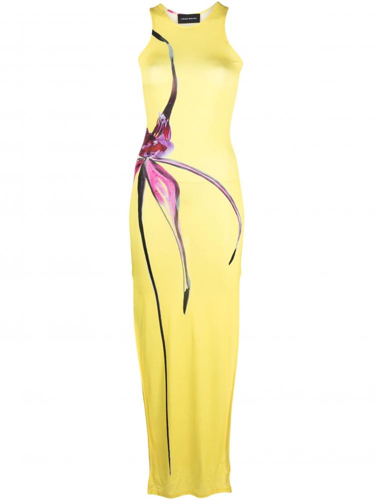 Louisa Ballou - Sea Breeze floral-print maxi dress