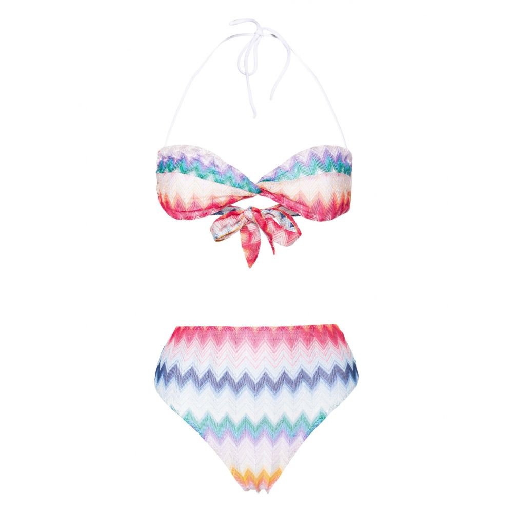 Missoni Mare - Zigzag bandeau bikini set