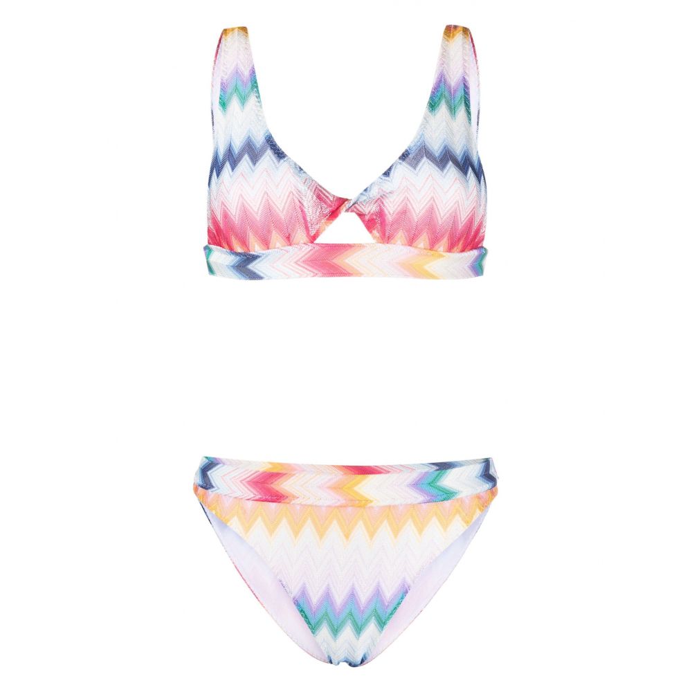 Missoni Mare - zigzag lurex bikini