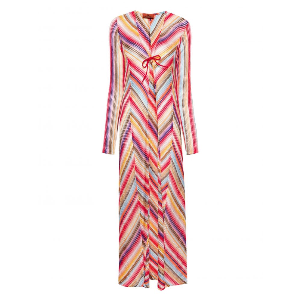 Missoni Mare - zigzag-woven maxi cardigan