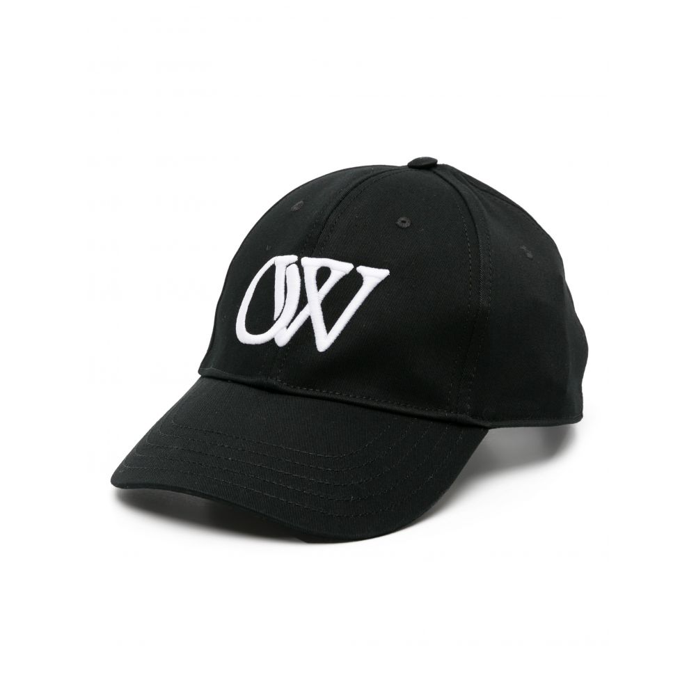 Off-White - logo-embroidered cotton baseball cap