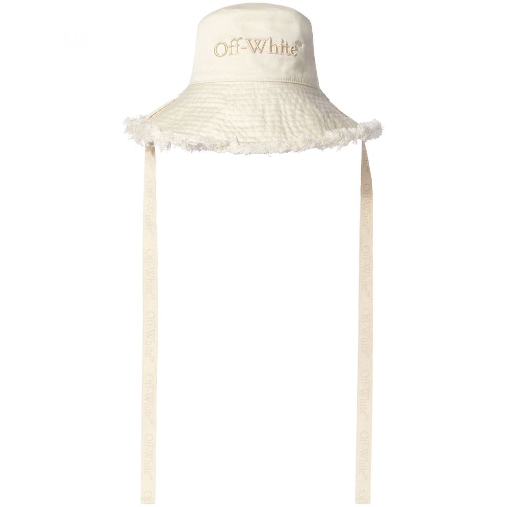 Off-White - Over logo-embroidered bucket hat