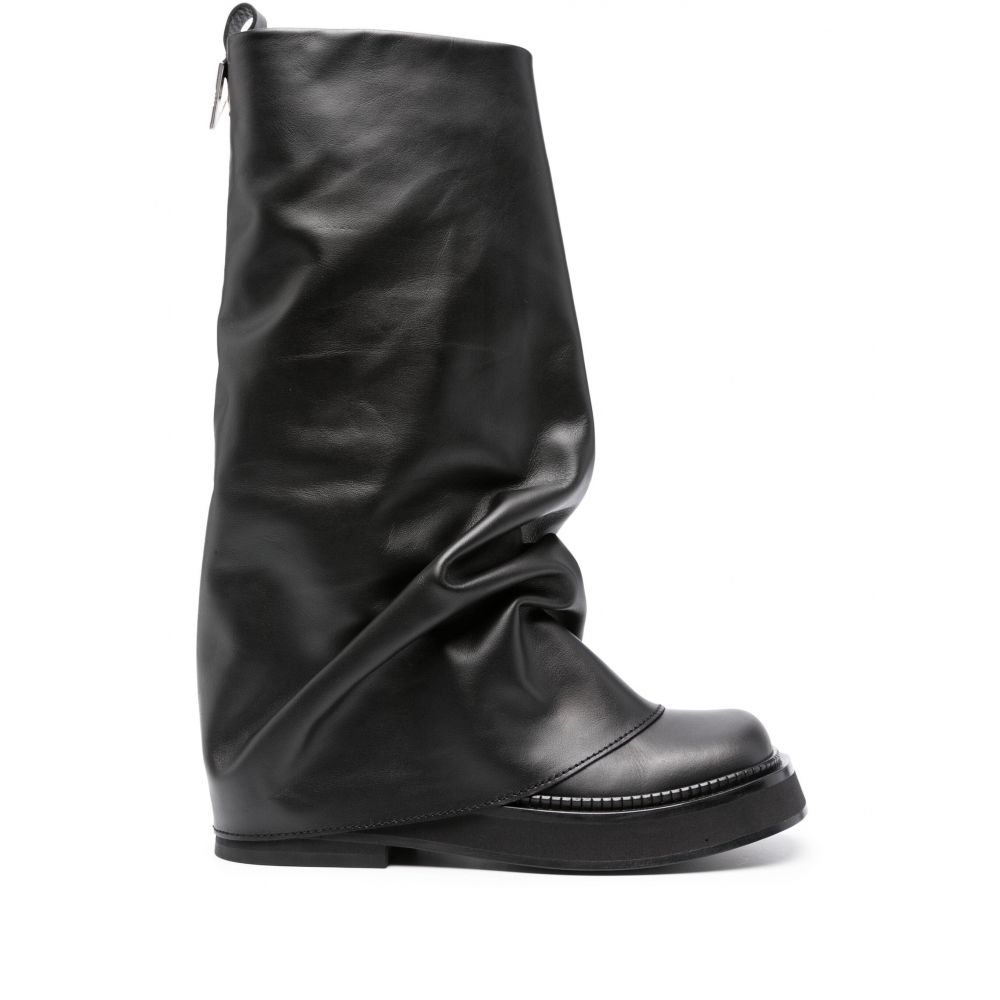 The Attico - Robin layered leather boots