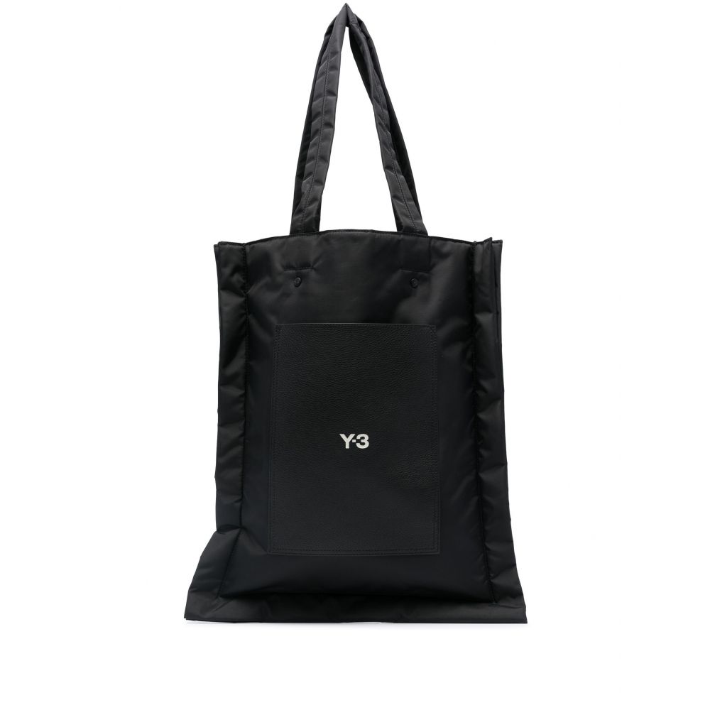 Y-3 - Lux logo-print tote bag