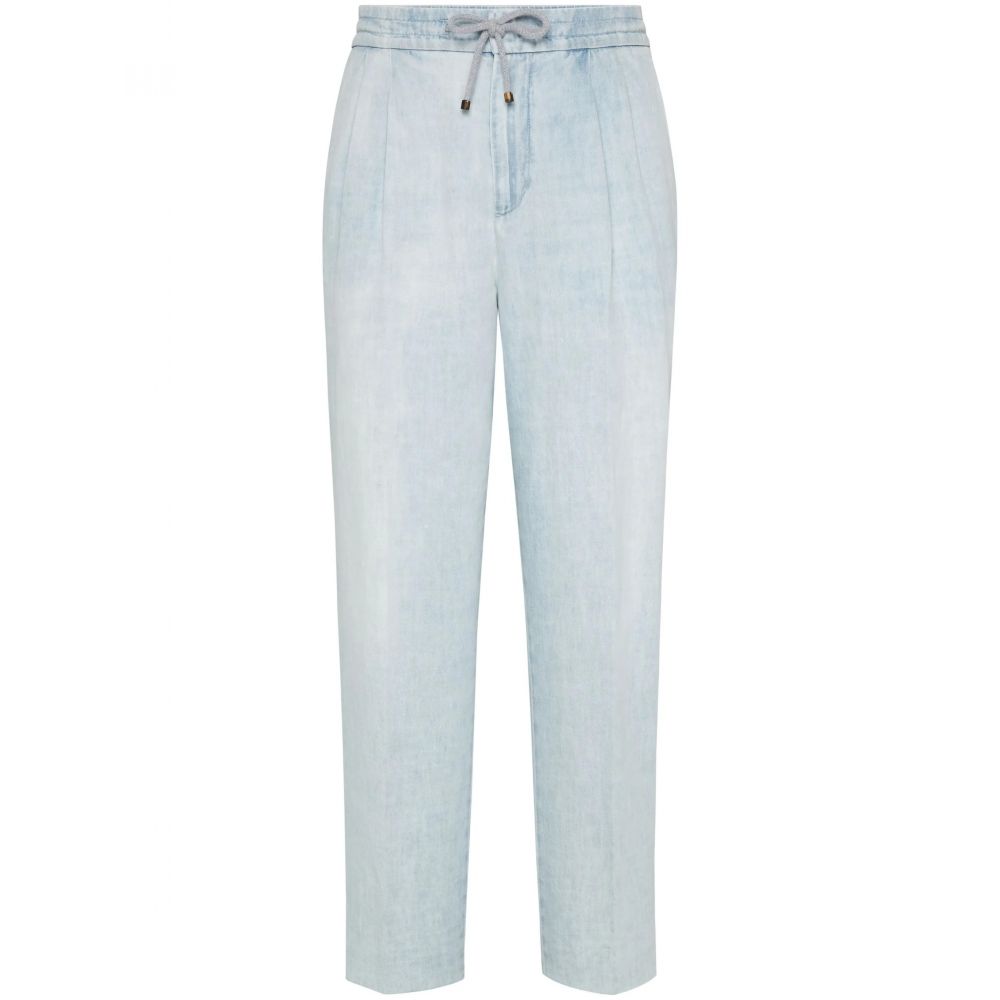 Brunello Cucinelli - drawstring track pants