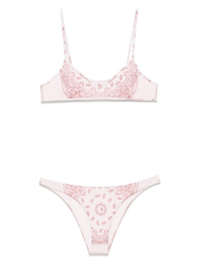 The Attico Beachwear - paisley-print bikini