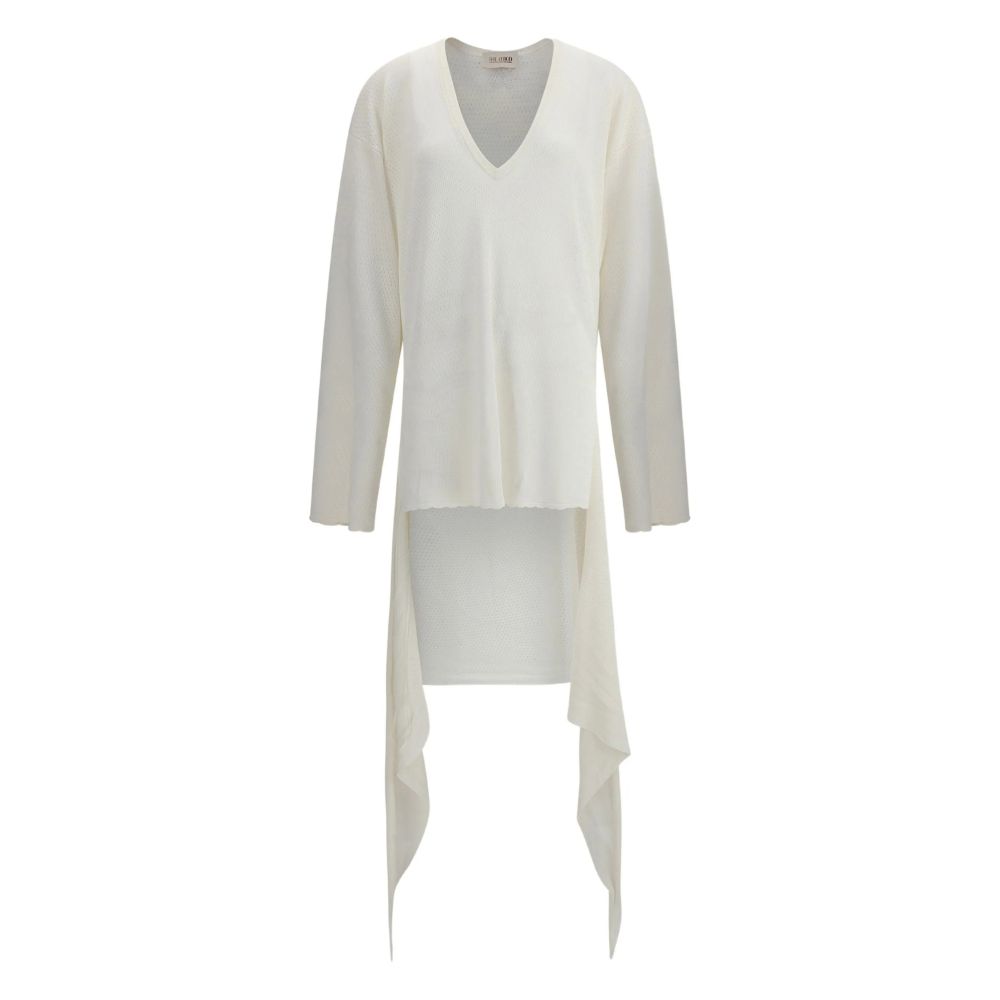 The Attico Beachwear - v-neck mini dress