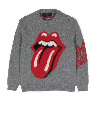 Tongue & Lips graphic-print jumper