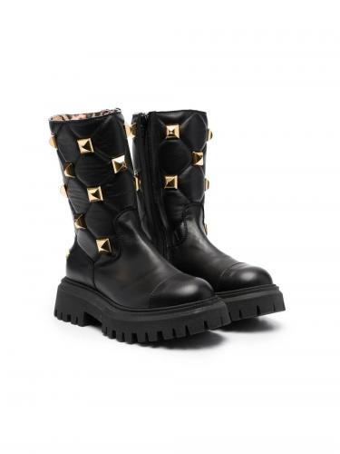stud-embellished boots