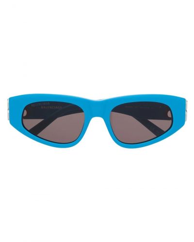 Odeon Cat Eye Sunglasses in Blue - Balenciaga