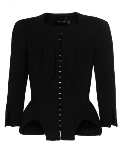 corset-design cropped jacket