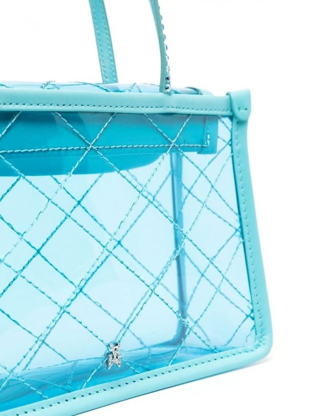 Amina Muaddi - crystal-embellished mini bag