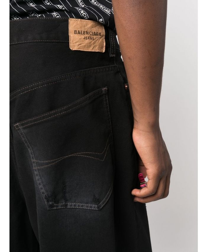 Balenciaga - wide-leg denim jeans