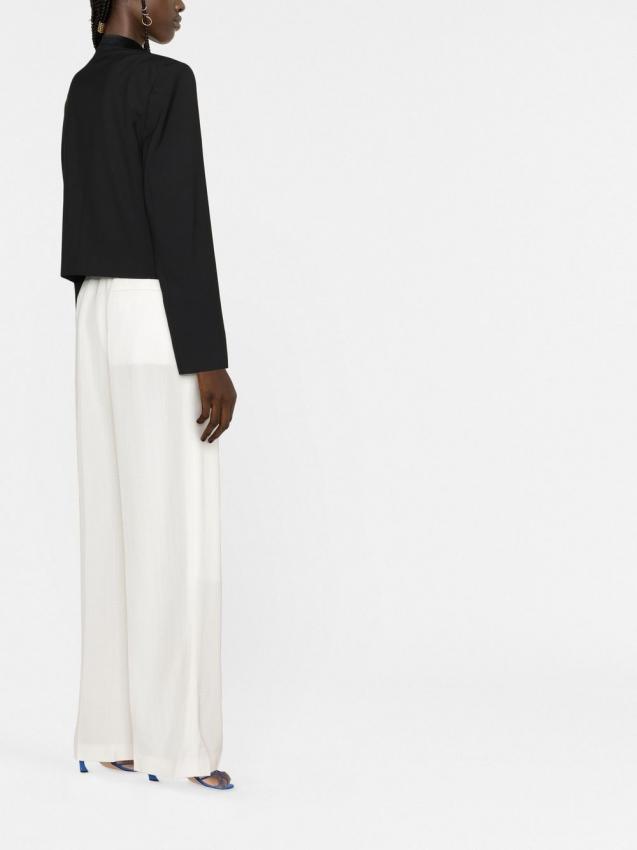 Casablanca - high-waisted tailored trousers