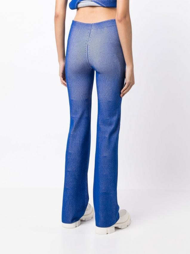 Dion Lee - cut-out detail knit trousers
