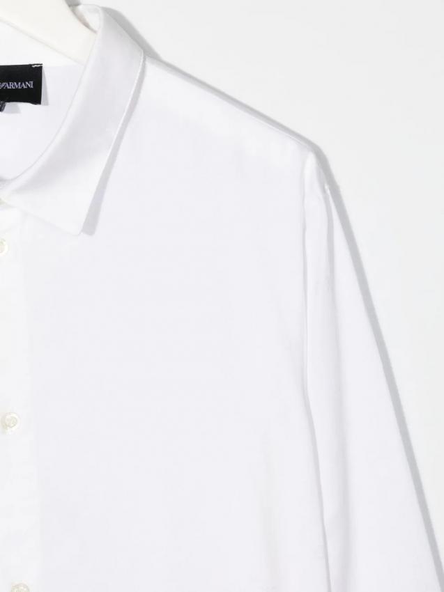 Emporio Armani Kids - long-sleeved cotton shirt