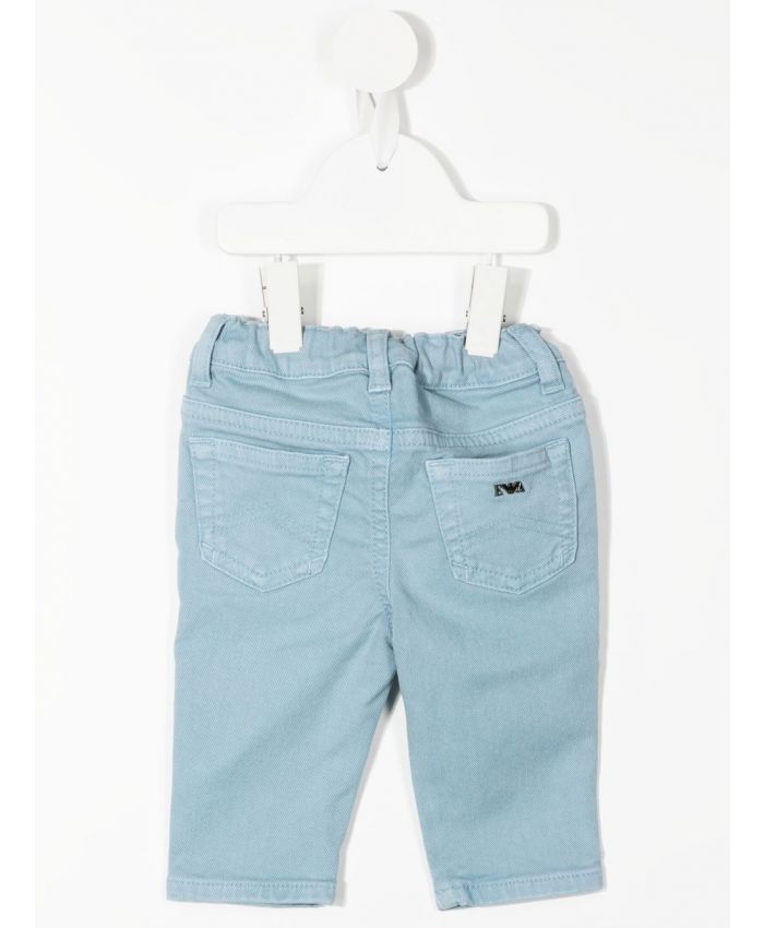 Emporio Armani Kids - stretch-cotton trousers