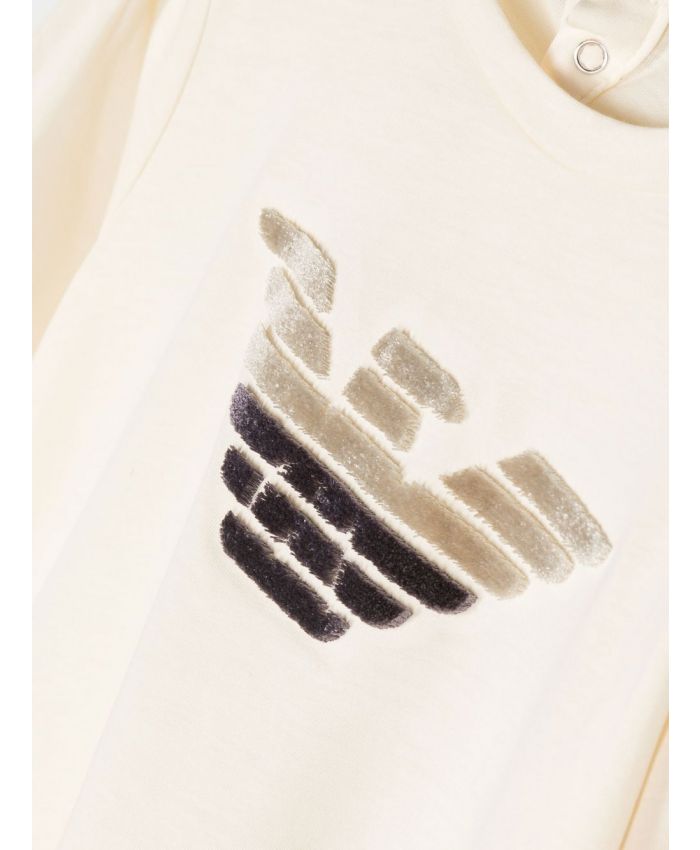 Emporio Armani Kids - Logo-Print Long-Sleeve T-Shirt