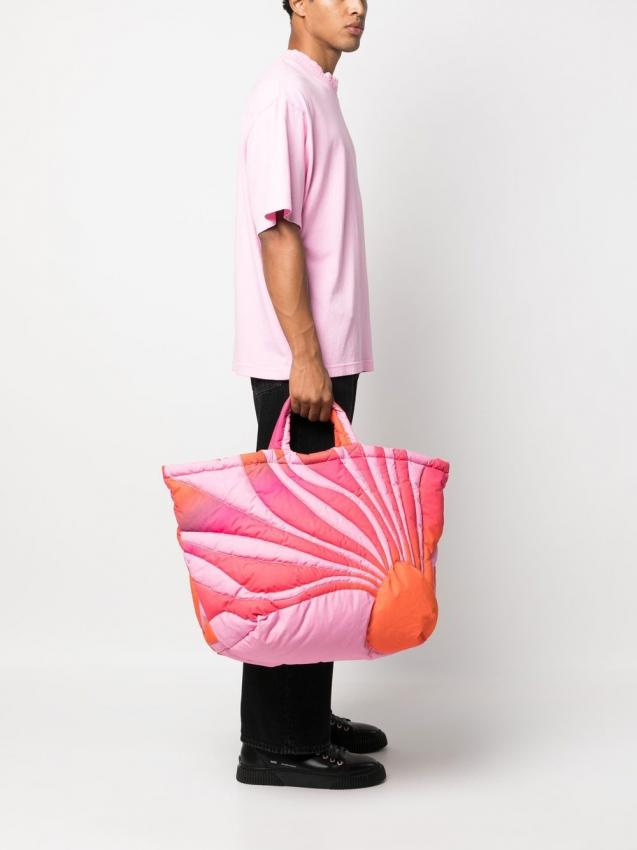 ERL - Erl multicolor sunset puffer bag