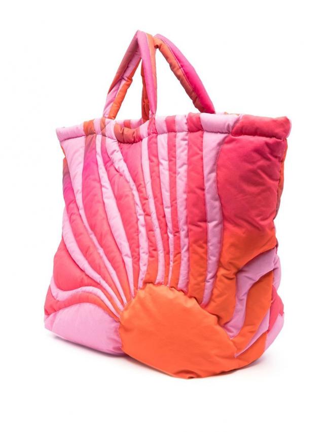 ERL - Erl multicolor sunset puffer bag